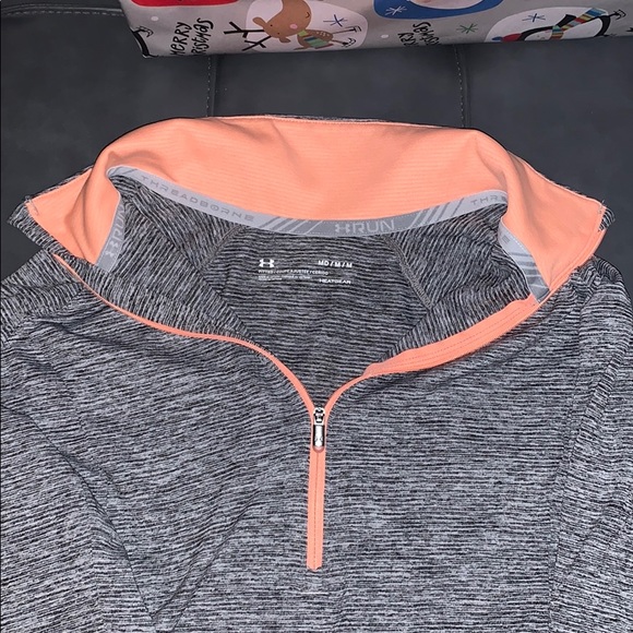 Underarmour 1/4 zip running long sleeve - Picture 2 of 4